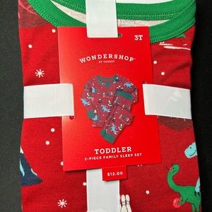 Full Case lot 12pc/CS Wondershop 3T Dinosaur Pjs